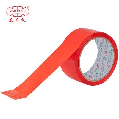 Tout nouveau ruban adhésif d'emballage étanche en silicone pour scellage de cartons, ruban d'emballage bopp de couleur de haute qualité